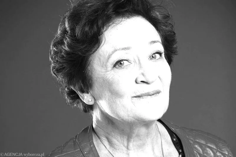 Ewa Dałkowska i syn