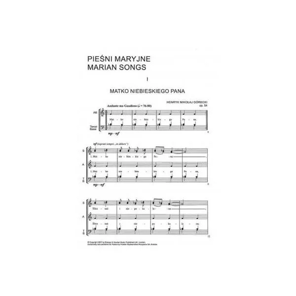 Pieśni maryjne