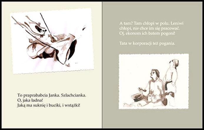 Satyra na leniwych chłopów