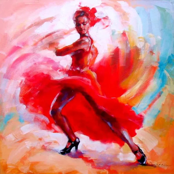 Techniki tańca flamenco